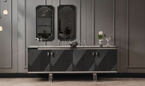 Medusa Home Mobilya - Clara Siyah Konsol