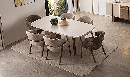 Medusa Home Mobilya - İz Kahve Sandalye